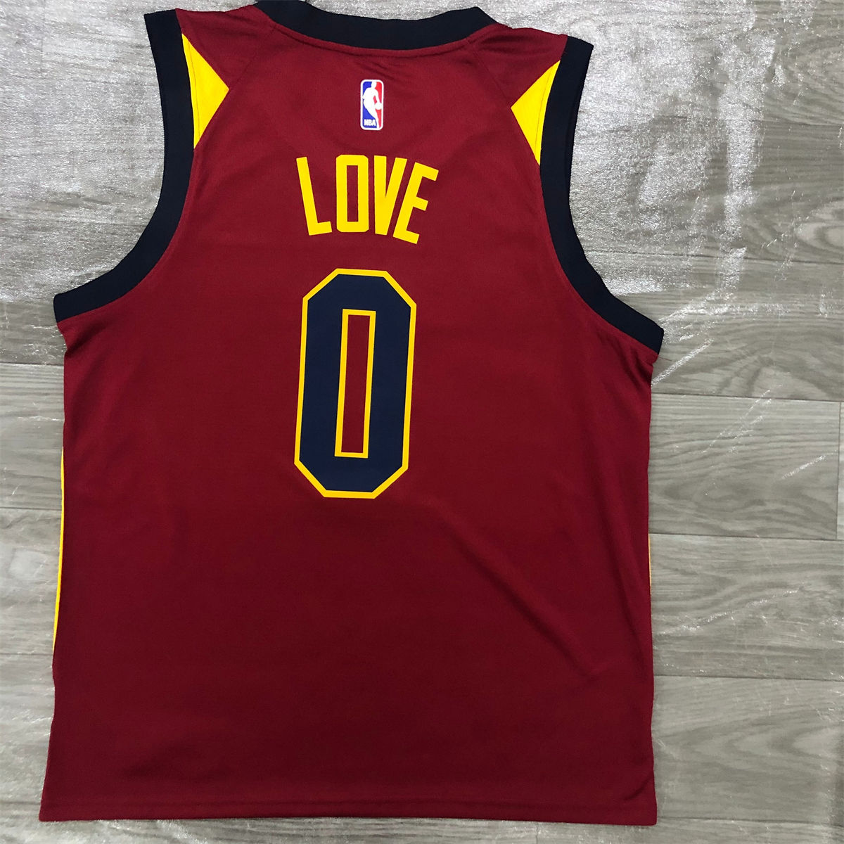 NBA Cleverland Cavaliers V-Neck Red jersey LOVE#0 S-XXL