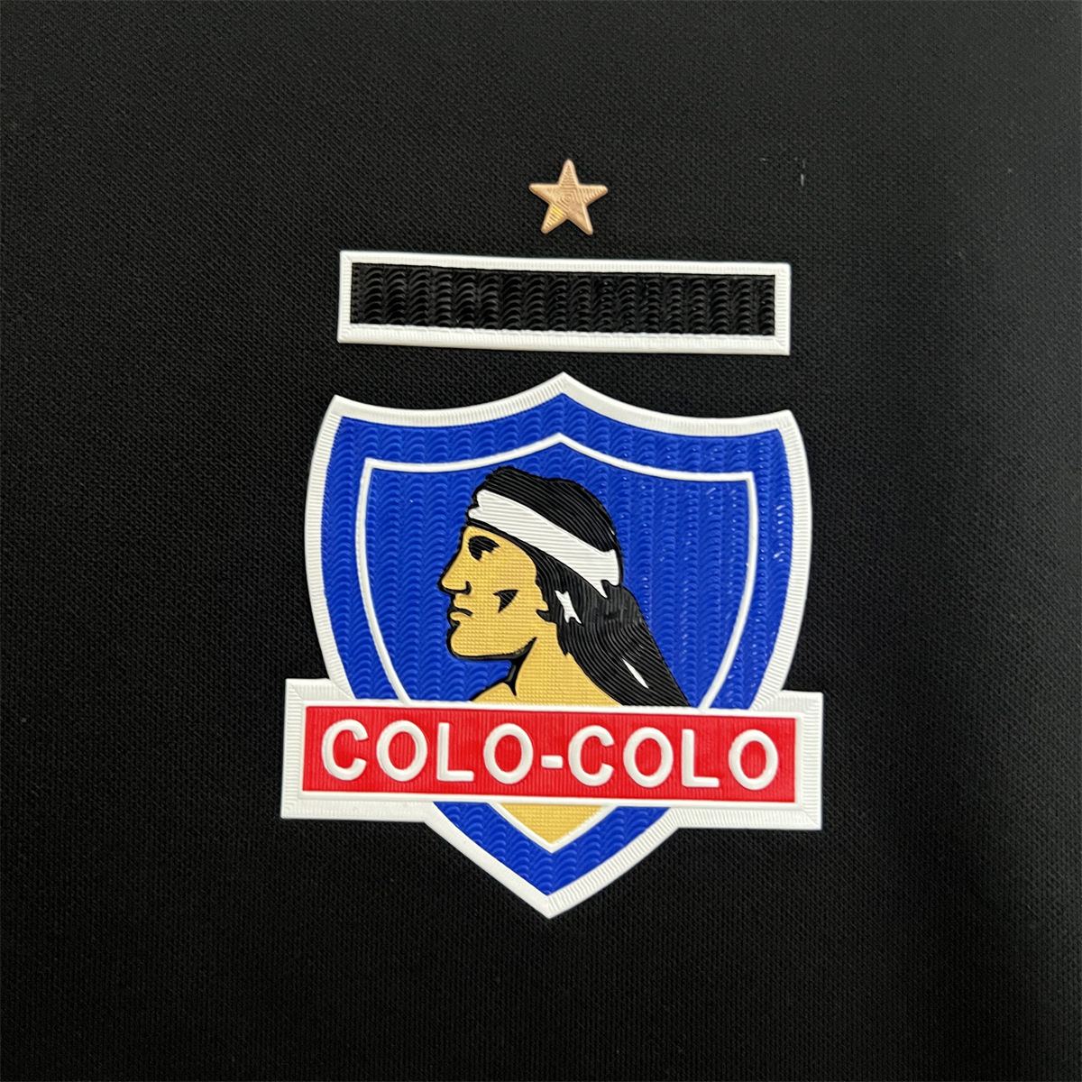 24/25 Colo Colo Training Wear Black Jersey Fan Version