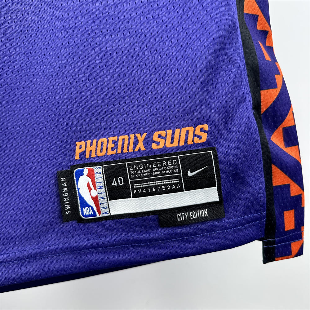 NBA Phoenix Suns 24/25 City Edition DURANT#35 Purple Jersey S-XXL
