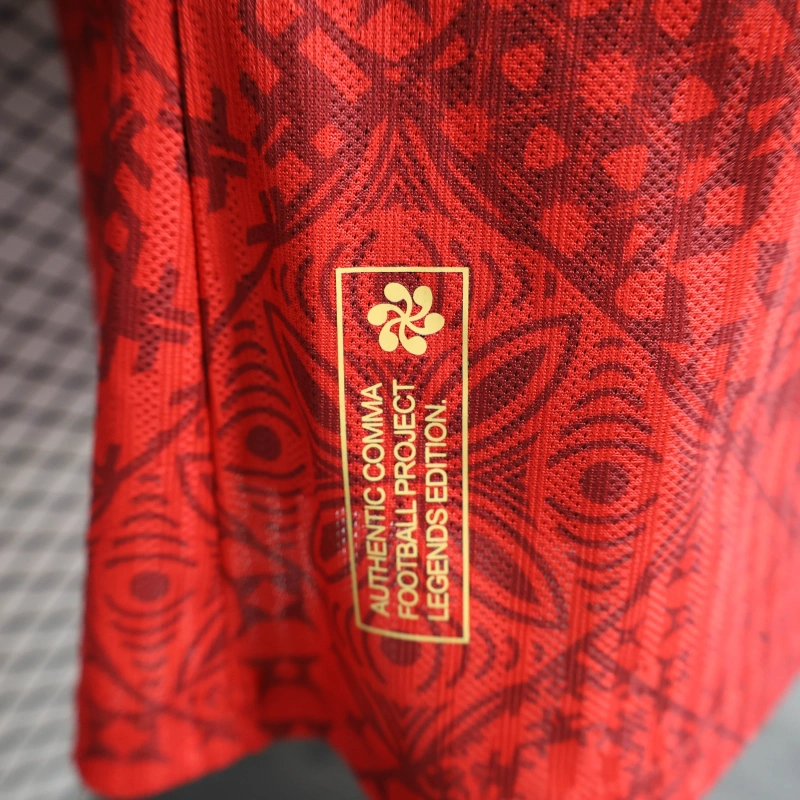 25/26 Portugal Anniversary Edition red jersey Player Version