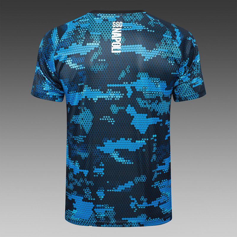24/25 Naples Black Training Set Shirt and Shorts