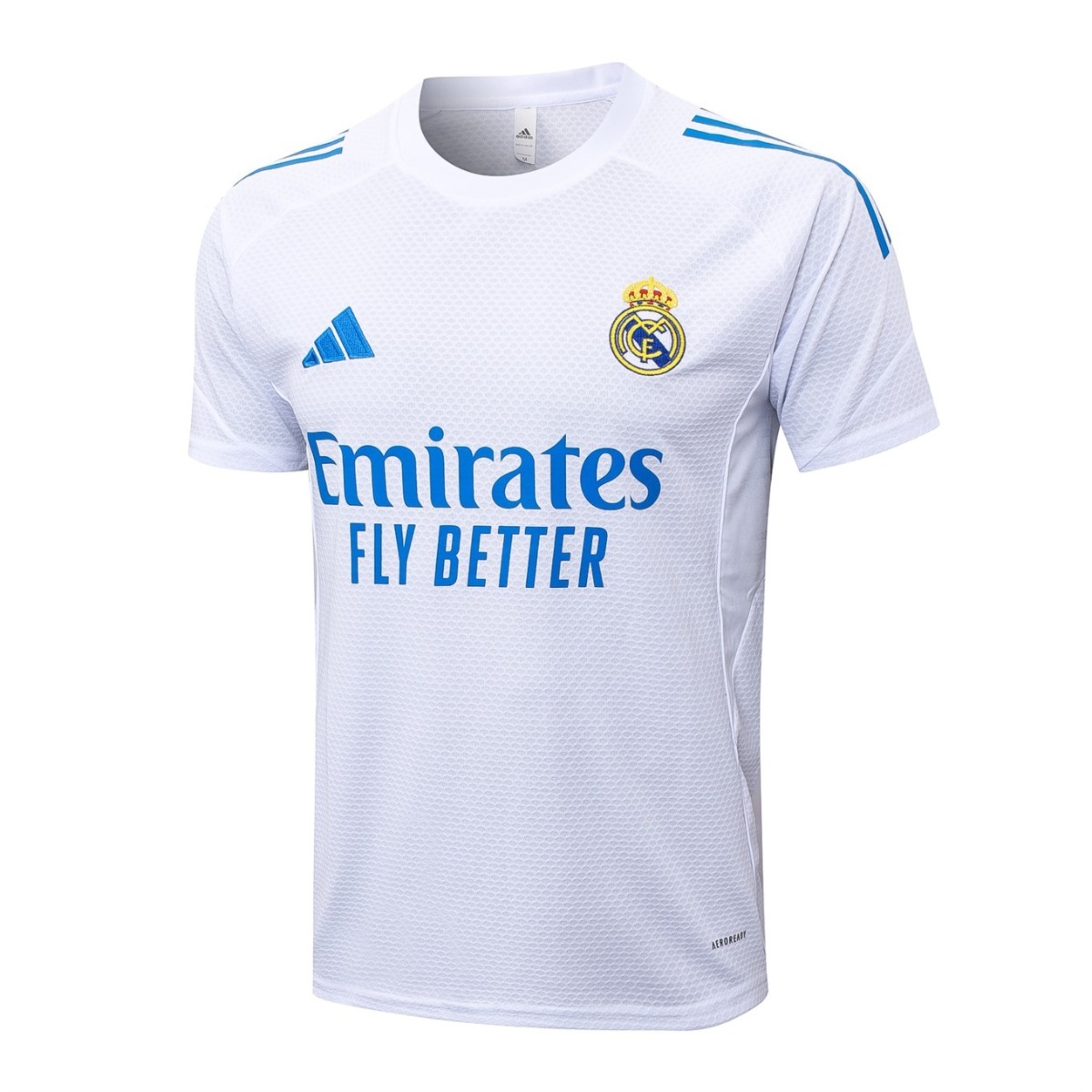 2026 Real Madrid White Training Set Shirt and Shorts