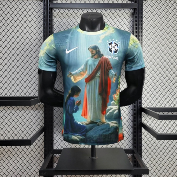 2025/26 Brazil Jesus Memorial Edition jersey Player Version