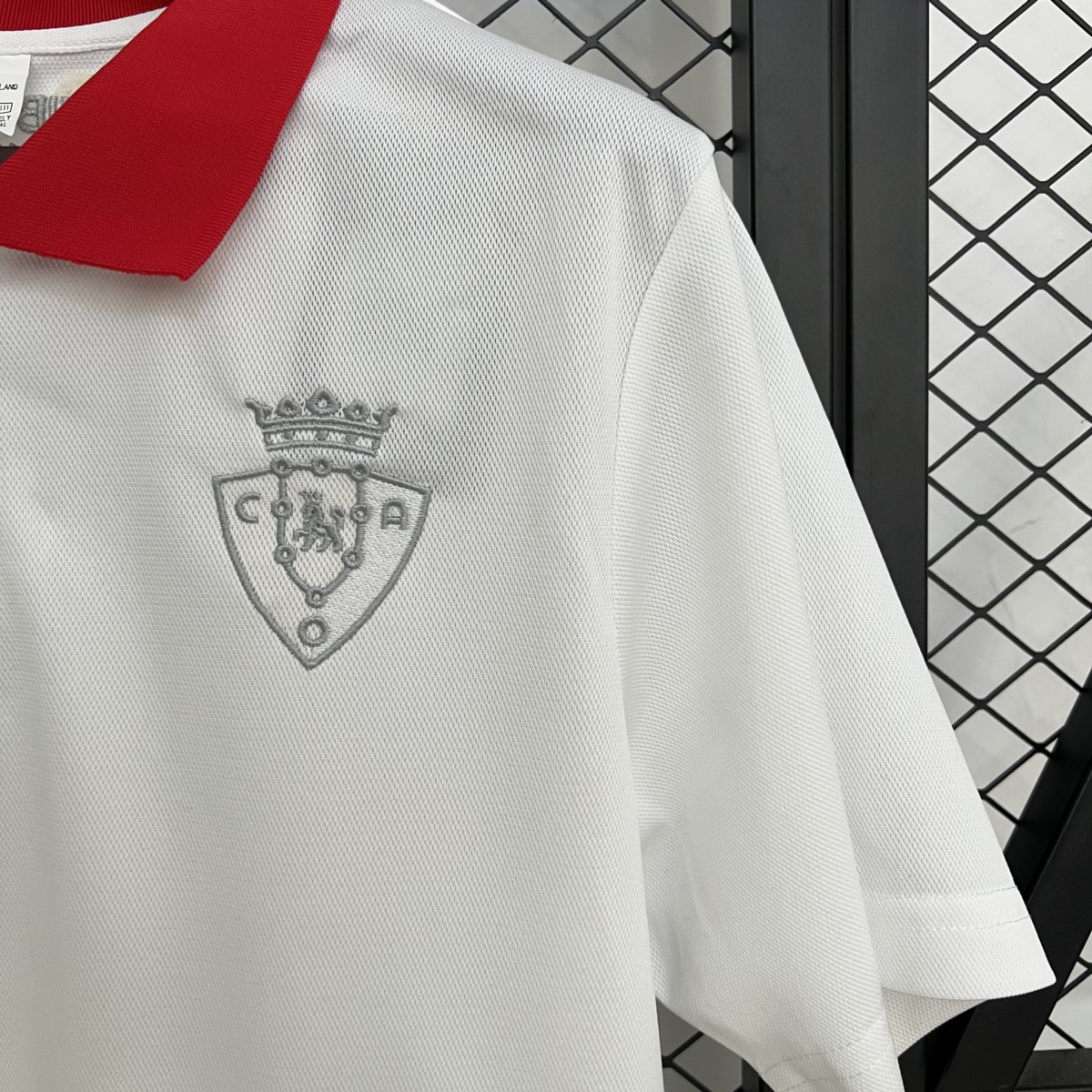 2025/26 Osasuna Polo White Jersey Fan Version