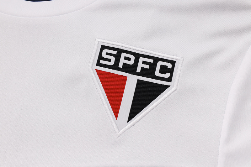 24/25 Sao Paulo Blue and White Training Set Shirt and Shorts