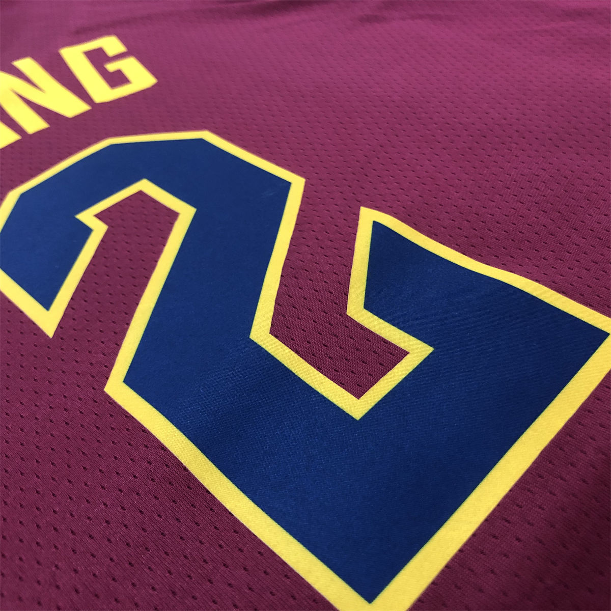 NBA Cleverland Cavaliers V-Neck Red jersey IRVING#2 S-XXL