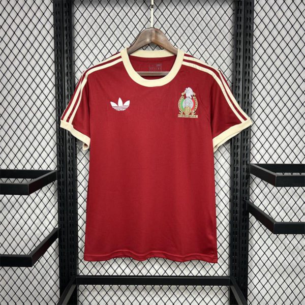 2024/25 Mexico Claret Jersey Fan Version