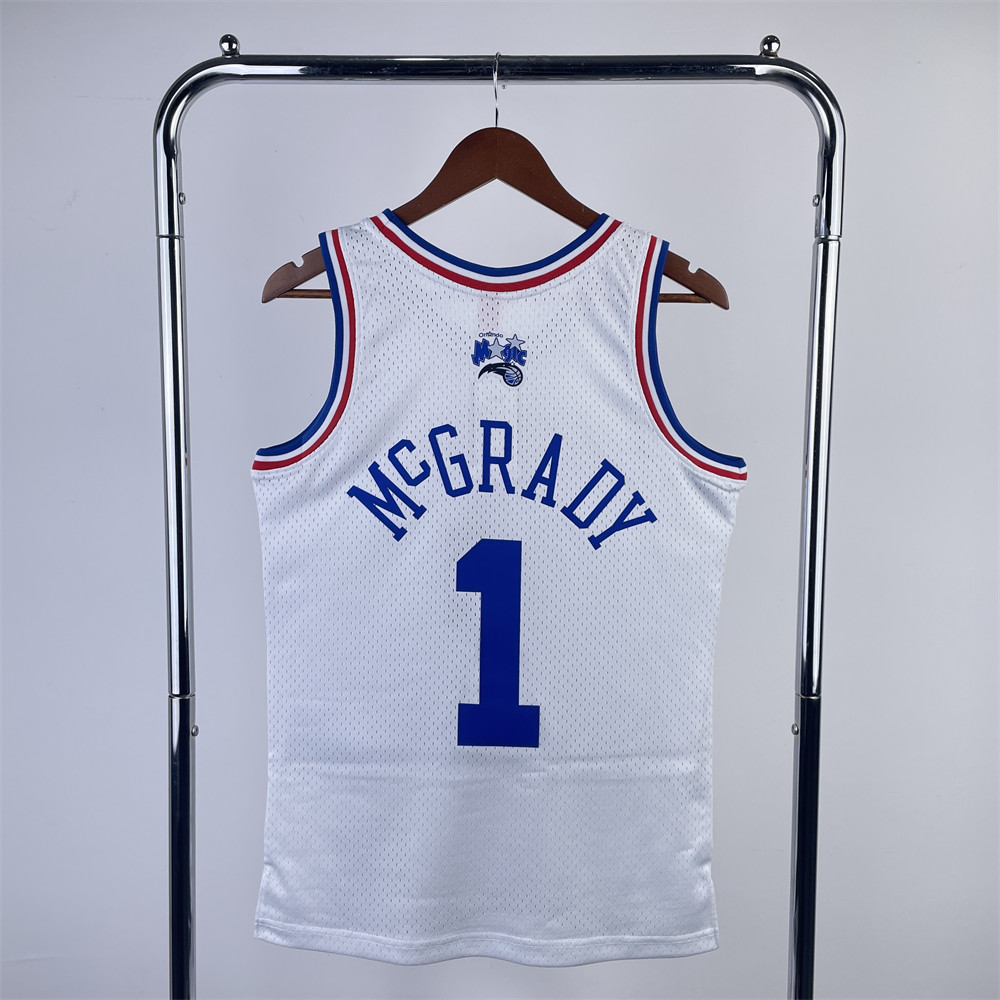 NBA Retro 2003 All-Star White Jersey McGRADY#1 S-XXL