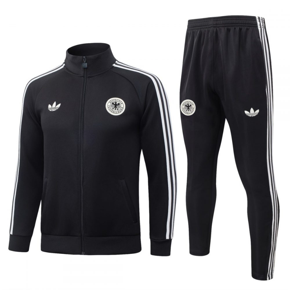 2026 Germany Dark gray Jacket Training Suit Set