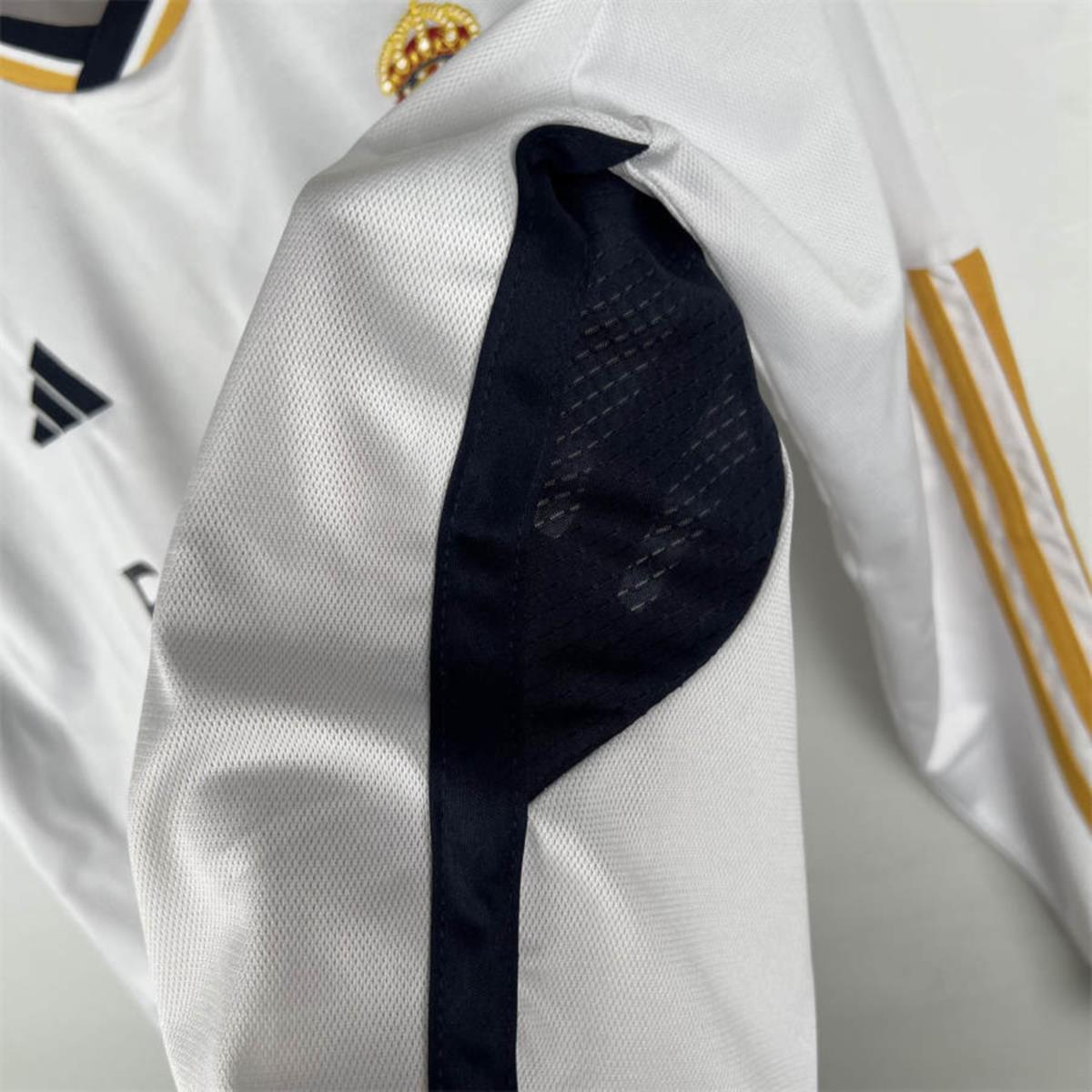 23/24 Real Madrid Home Long Sleeve jersey Fan Version