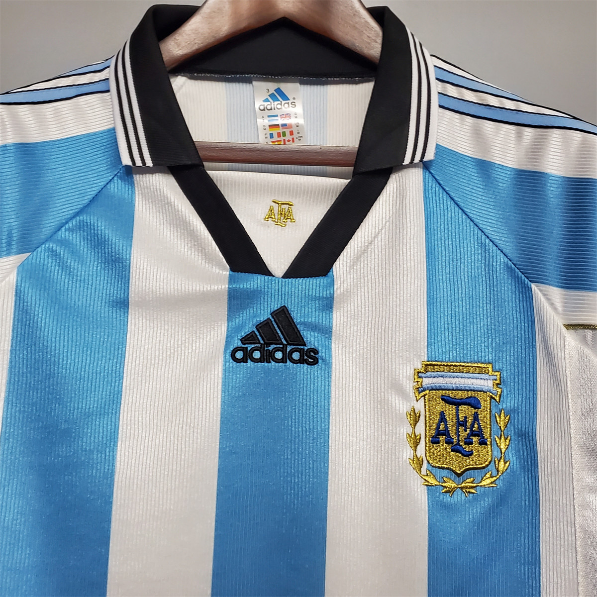Retro Argentina 1998 Home jersey Fan Version