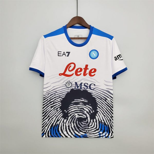 2021/22 Naples Commemorative Edition White Jersey Fan Version