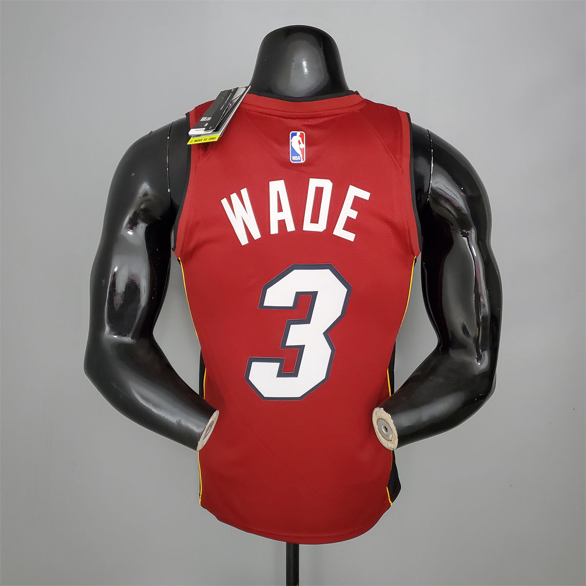 NBA Miami Hearts V-Neck Red Jersey WADE#3 S-XXL