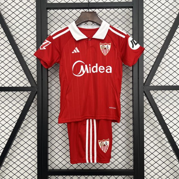 2025/26 Sevilla FC Away jersey kids Kits size: 16-28