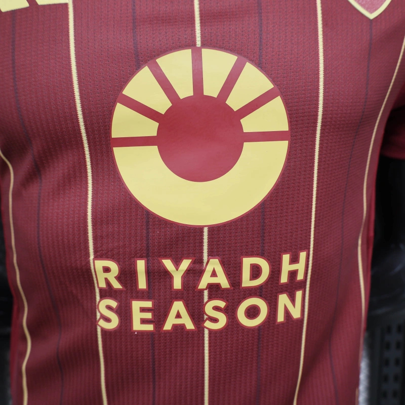 24/25 AS Roma Home Jersey Player Version