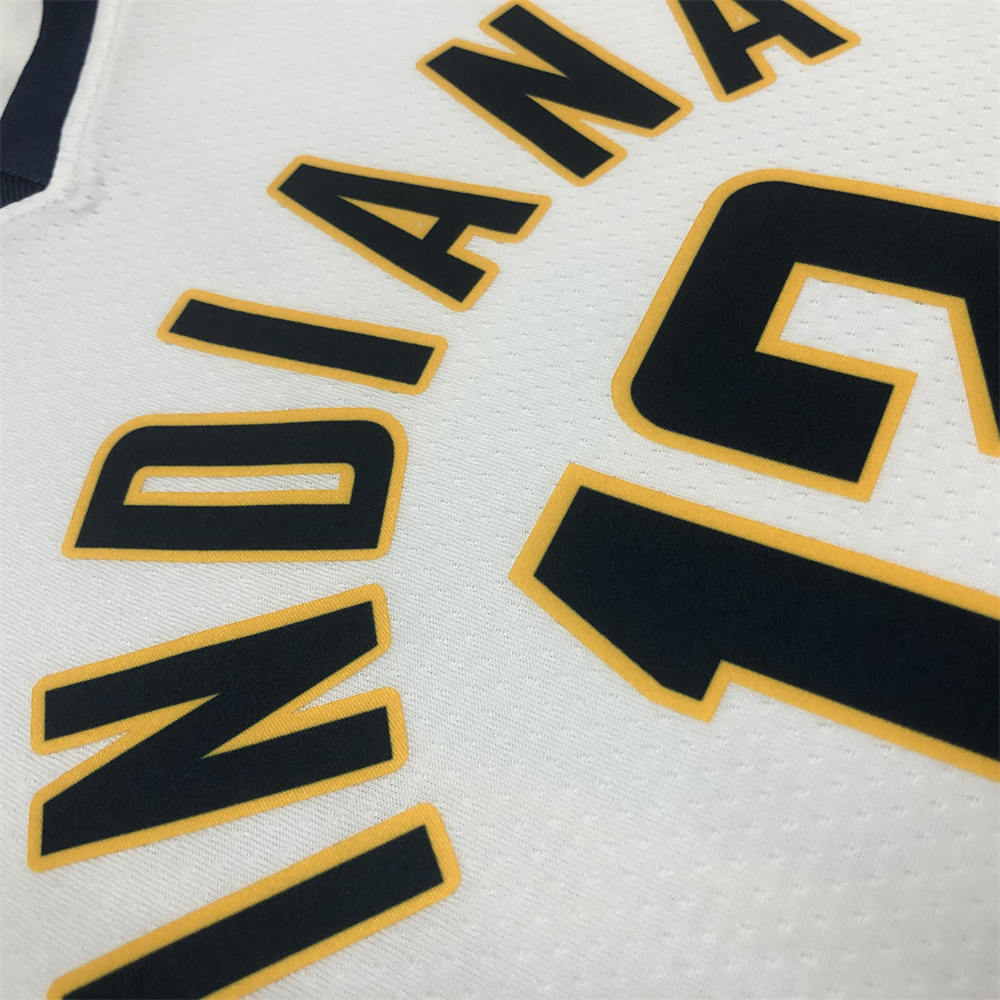 NBA Indiana Pacers V-Neck White Jersey GEORGE#13 S-XXL