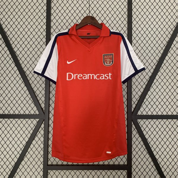 Retro Arsenal 01/02 Home jersey Fan Version