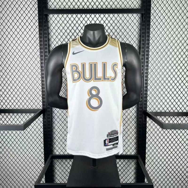 NBA Chicago Bulls 2025 Swingman City Edition Jersey LAVINE#8 s-xxl