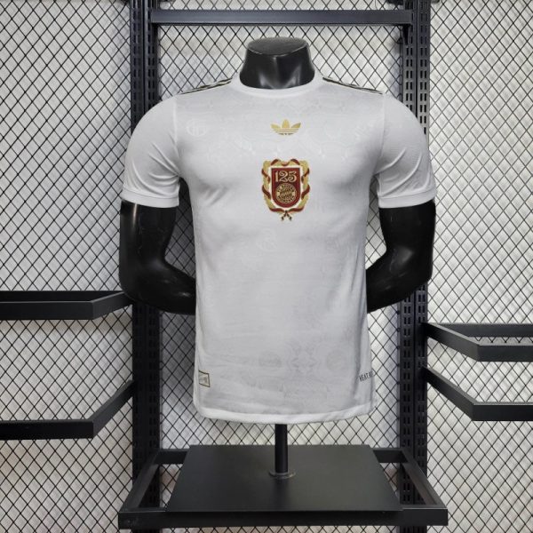 25/26 Bayern Munich 125th Anniversary White jersey Player Version