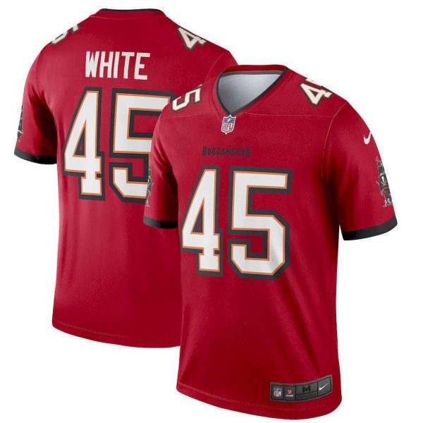 NFL Tampa Bay Buccaneers Jeysey WHITE #45