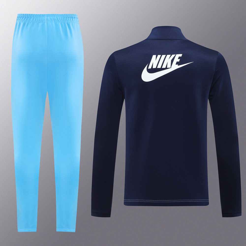 2024 Nike Sky Blue Jacket Training Suit Set Football Team Shirt Sports Fashion