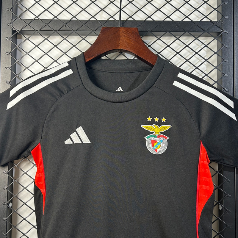2025/26 Benfica Black Training jersey kids Kits size: 16-28