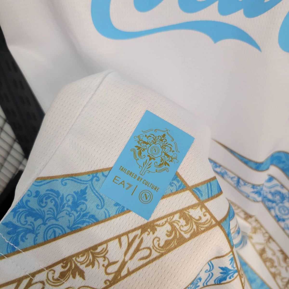 2025/26 Napoli Coca Cola Edition White Jersey Fan Version