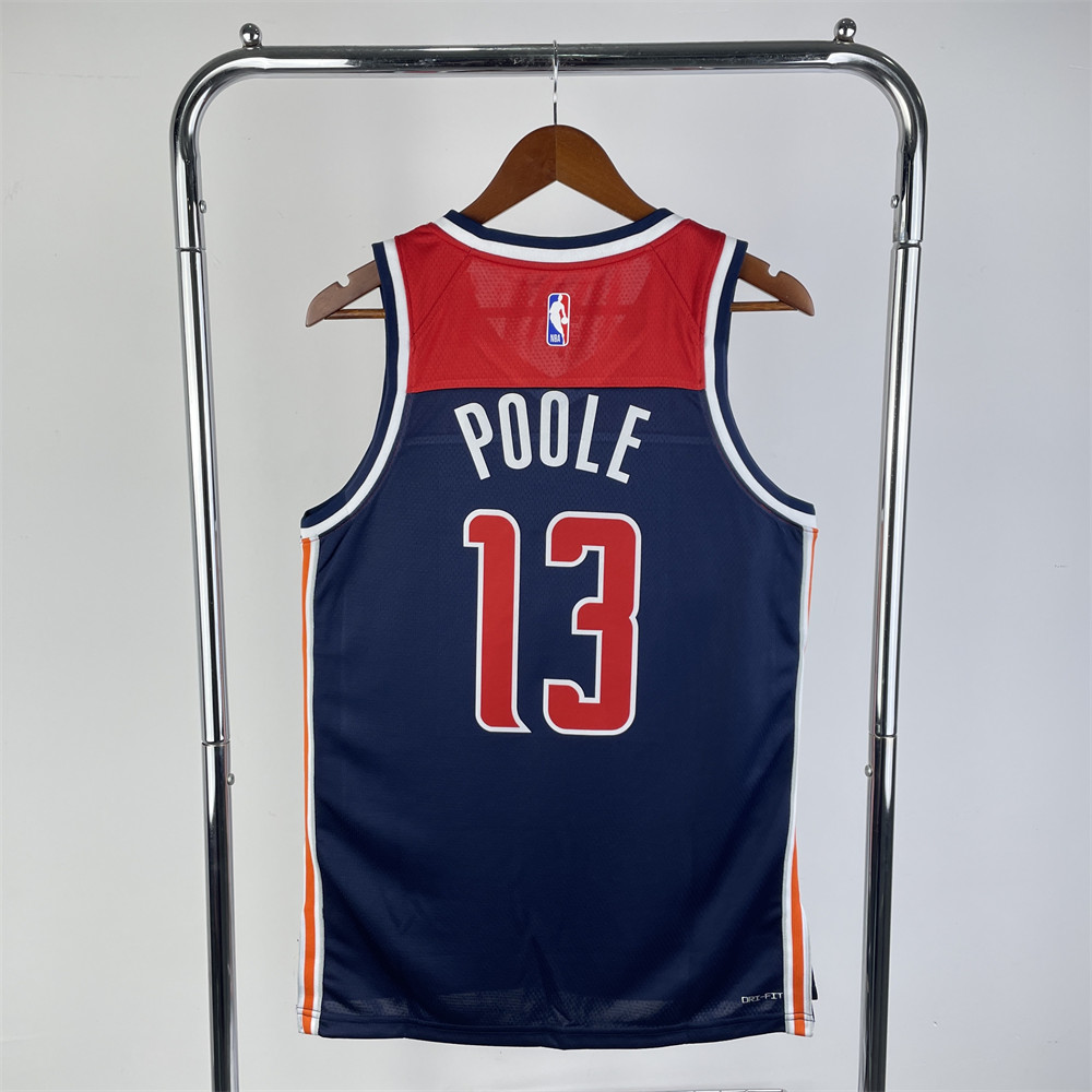 NBA Washington Wizards POOLE#13 2022/23 Jordan Brand Statement Edition Swingman Jersey S-XXL