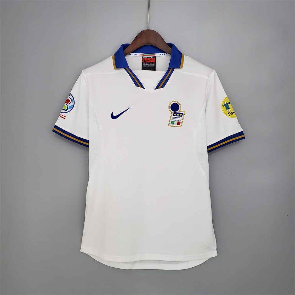 Retro Italy 1996 Away jersey Fan Version