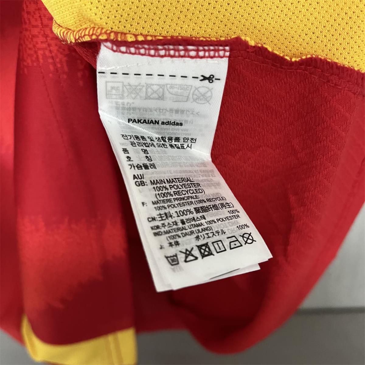 24/25 Spain UEFA Euro 2024 Champions Home Jersey Fan Version