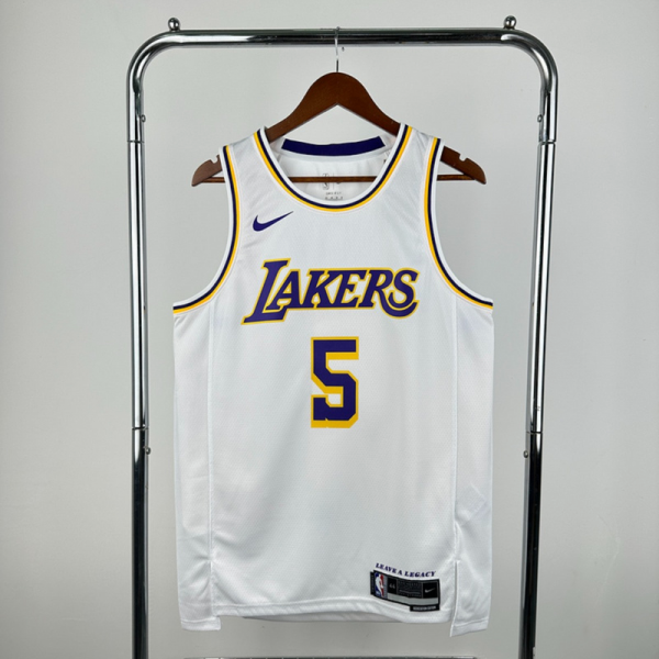 NBA Los Angeles Lakers AYTON#5 2022/23 White Association Edition Swingman Jersey S-XXL