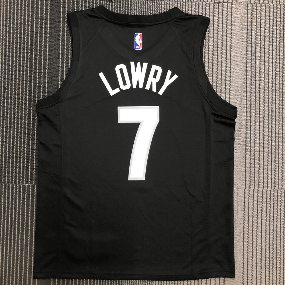 NBA Toronto Raptors V-Neck Purple jersey LOWRY#7 S-XXL