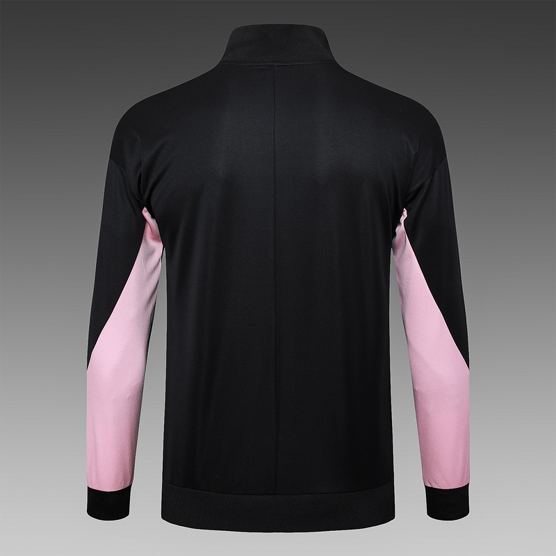 2024/25 Paris Black Jacket Training Suit Set Football Team Shirt Sports Fashion