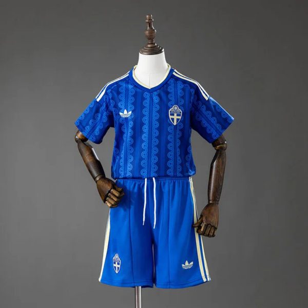 Sweden 2026 World Cup Away Kid Kits