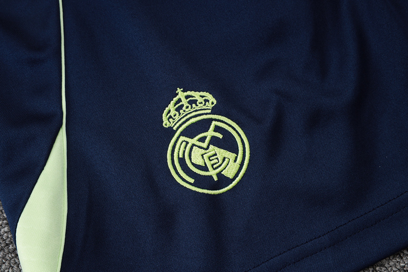 2025/26 Real Madrid Light green Training Set Shirt and Shorts