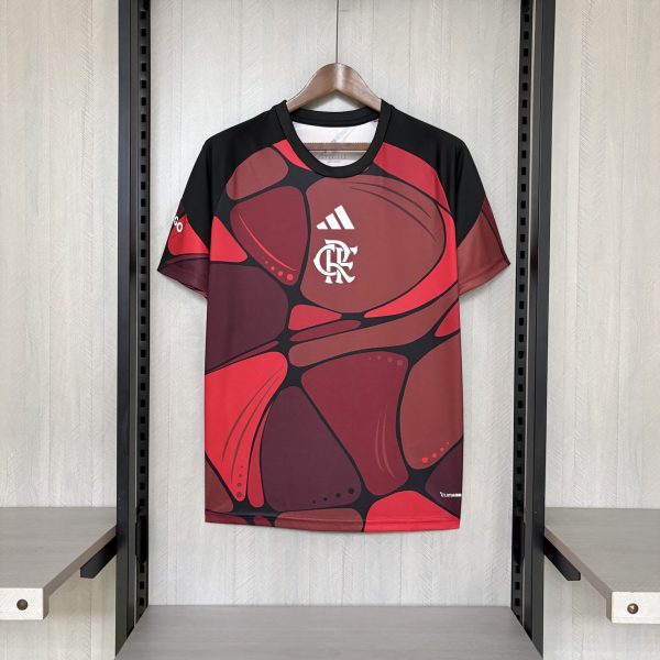 2026/27 Flamengo Pre-Match Red Jersey Fan Version