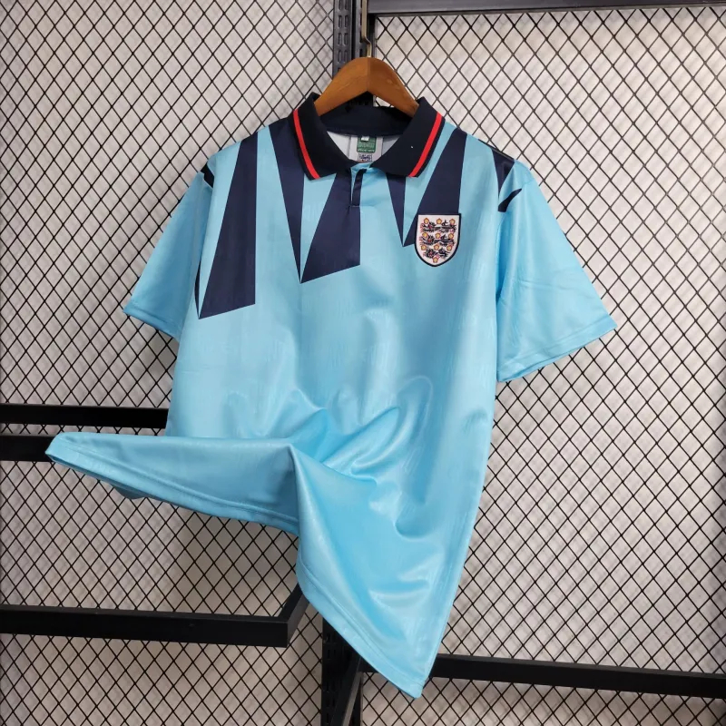 Retro England 1992 Third Away Game jersey Fan Version