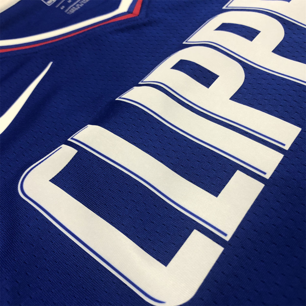 NBA Los Angeles Clippers V-Neck Blue Jersey RONDO#4 S-XXL