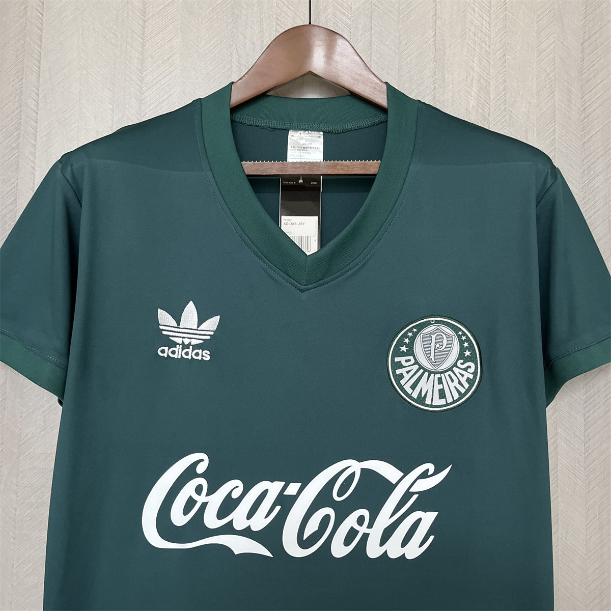 Retro 1980 Palmeiras home jersey Fan Version