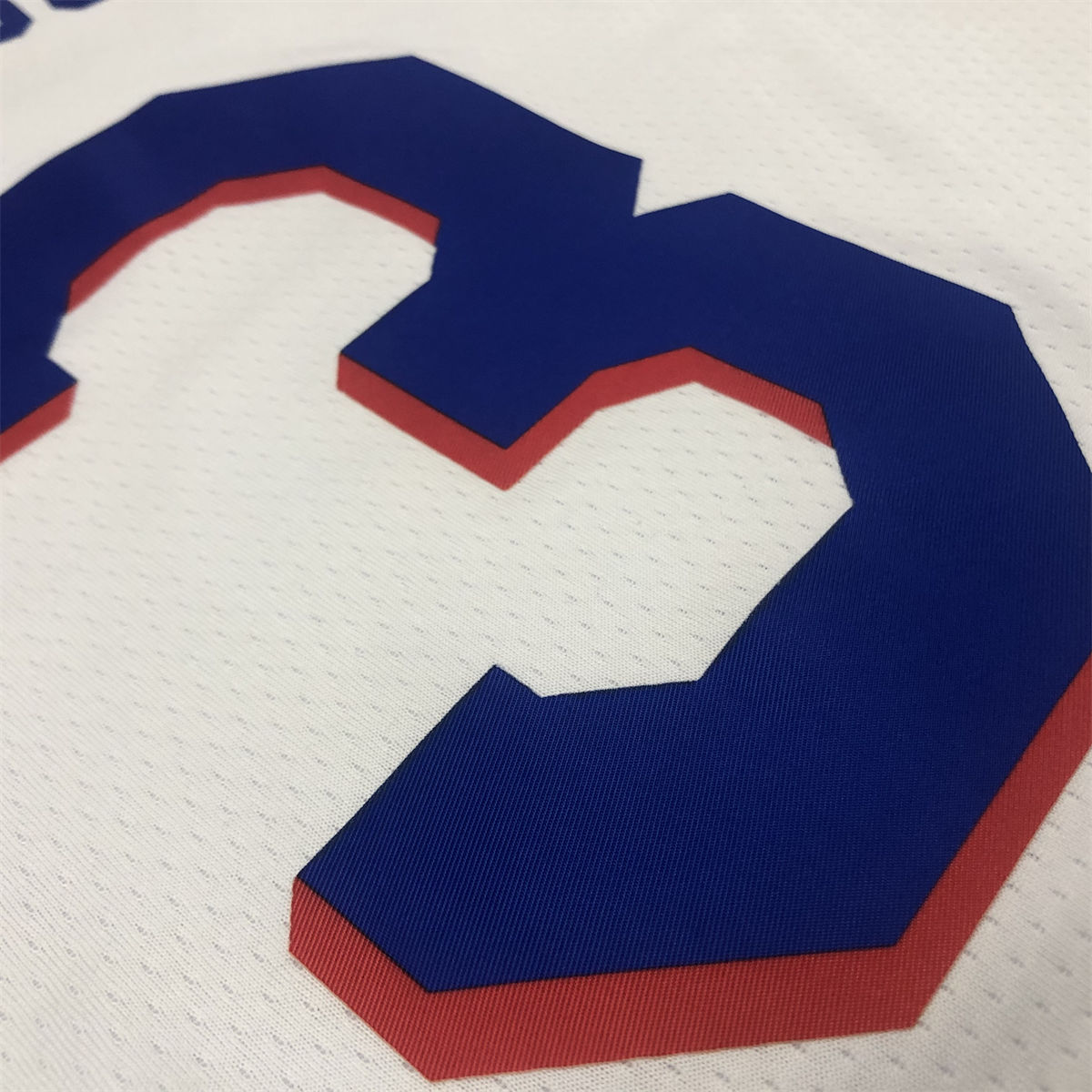NBA Philadelphia 76ers V-Neck White Jersey IVERSON#3 S-XXL