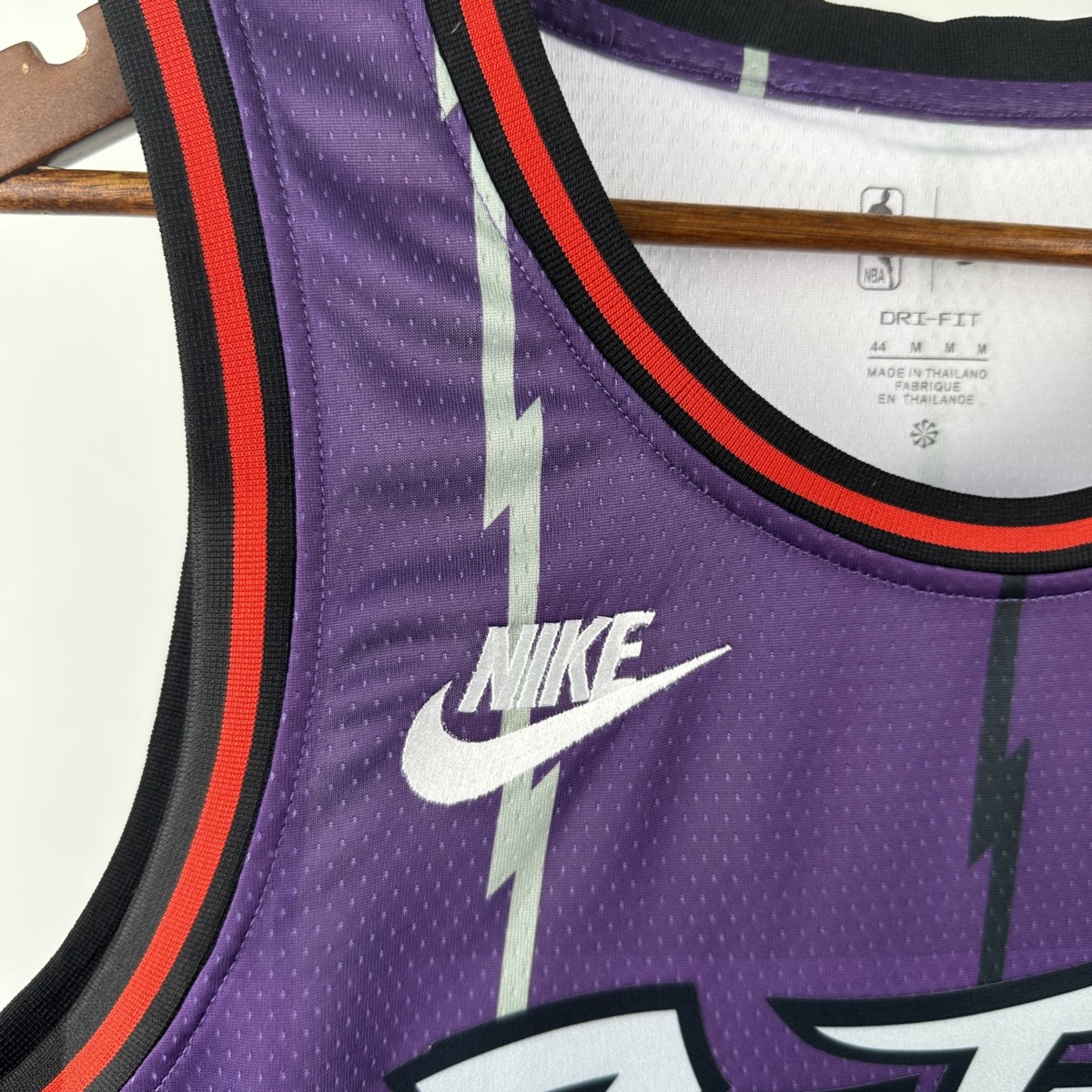 NBA Toronto Raptors Round Neck Purple McGRADY#1 jersey S-XXL