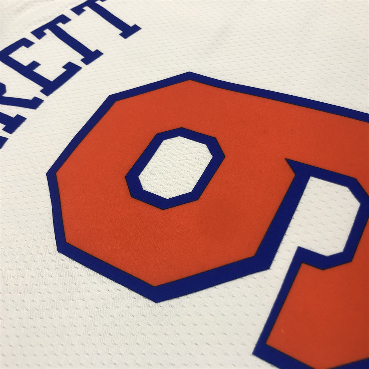 NBA New York Knicks Round Neck White jersey BARRETT#9 S-XXL