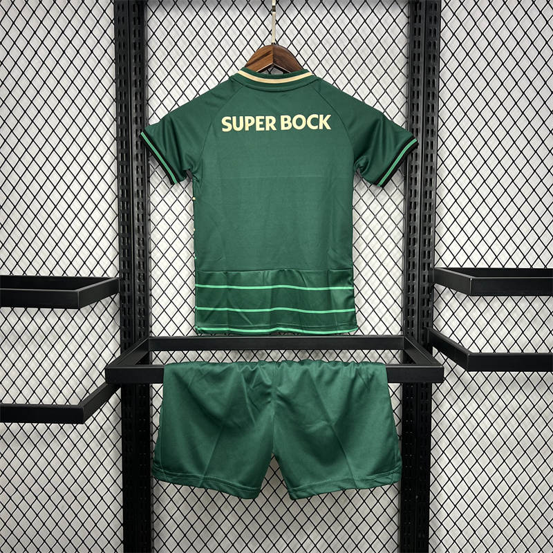 2024/25 Sporting CP Away jersey Kid Kits Size 16-28