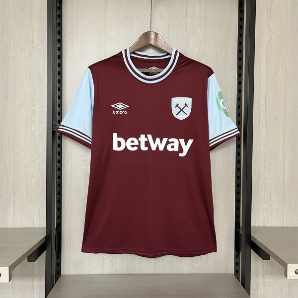 24/25 West Ham United Home Jersey Fan Version