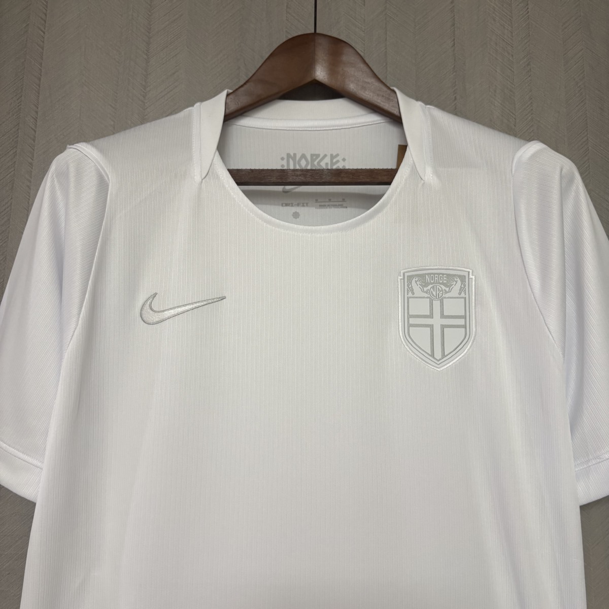 Norway 2026 World Cup White Jersey Fan Version