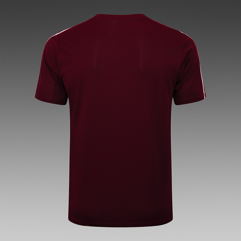 2025/26 Bayern Munich maroon Training Set Shirt and Shorts