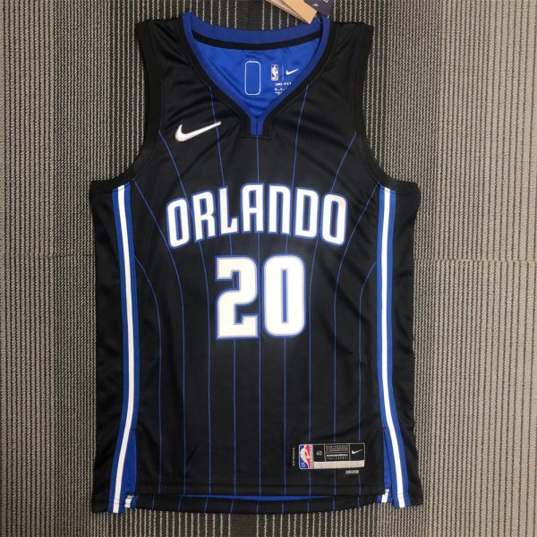 NBA Orlando Magic V-Neck Black 75th Anniversary FULTZ#20 JERSEY S-XXL