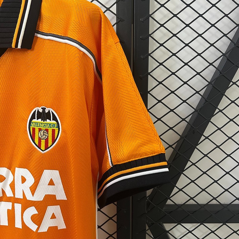 Retro Valencia 99/00 Away jersey Fan Version