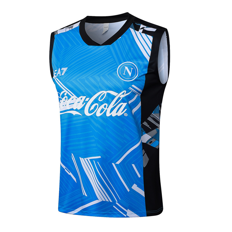 24/25 Naples Take blue Training Set Shirt and Shorts