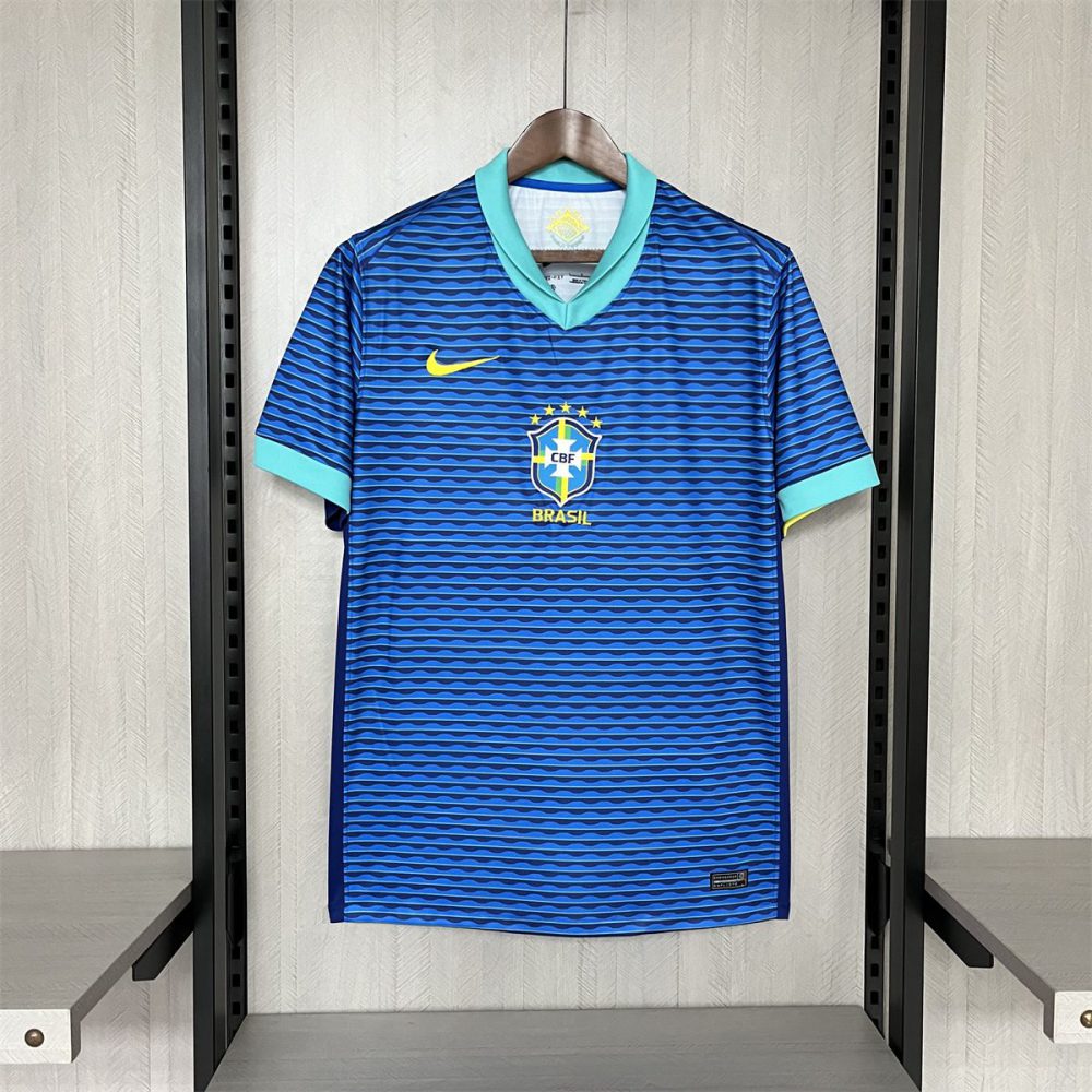 2024/25 Brazil away Blue jersey Fan Version